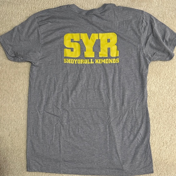 Shoyoroll brand Limited eddition Rebels Squard Gray Graphic T-Shirt - Picture 4 of 4
